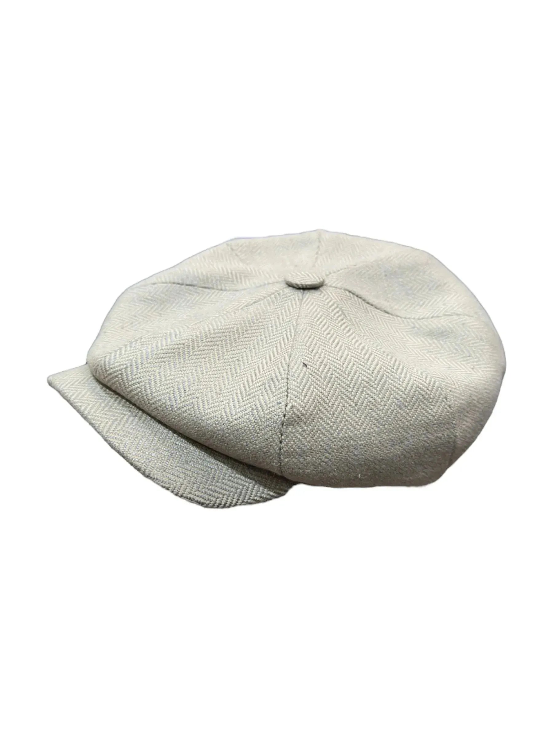 Effortless Style With Cotton/Linen Bakerboy Cap By Laird Hatters