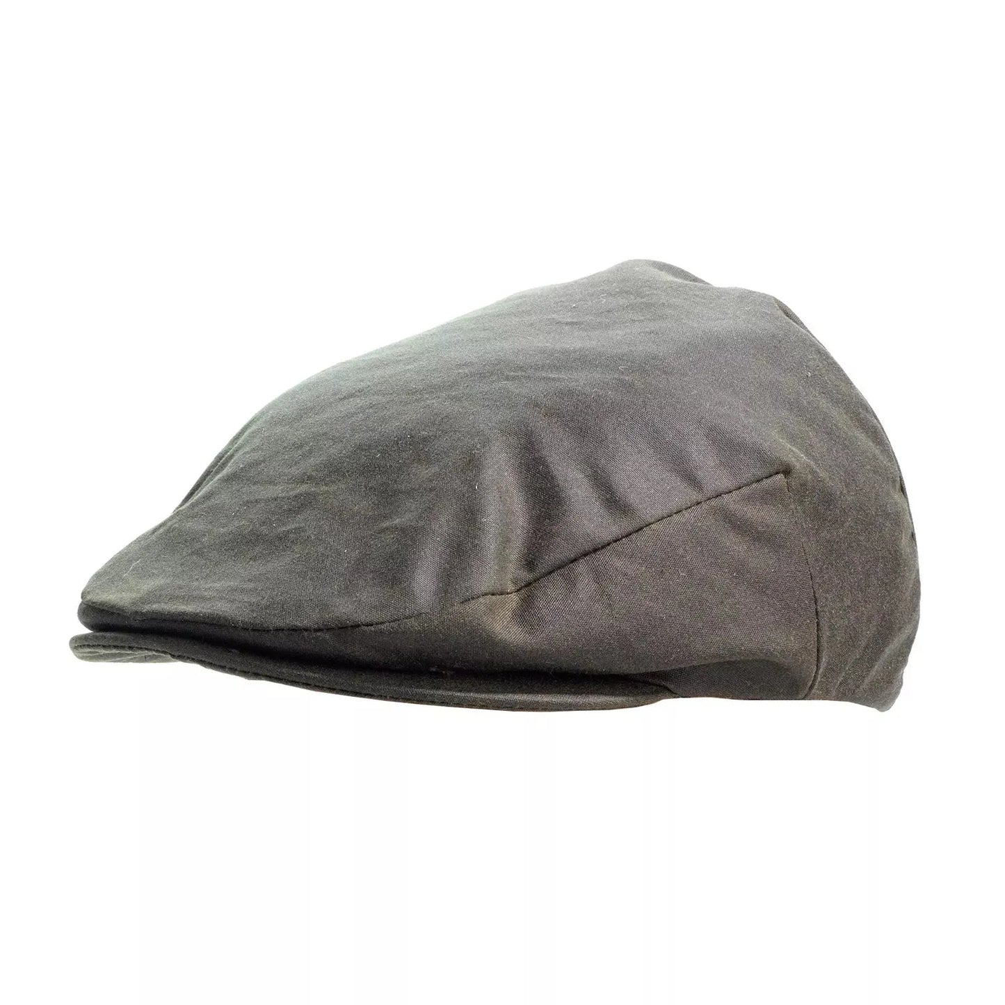 green wax flat cap