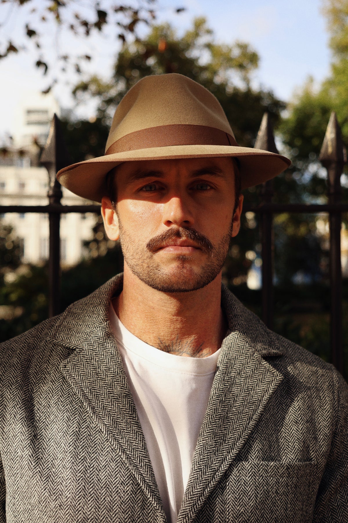 City Trilby in Fine Cashmere Felt