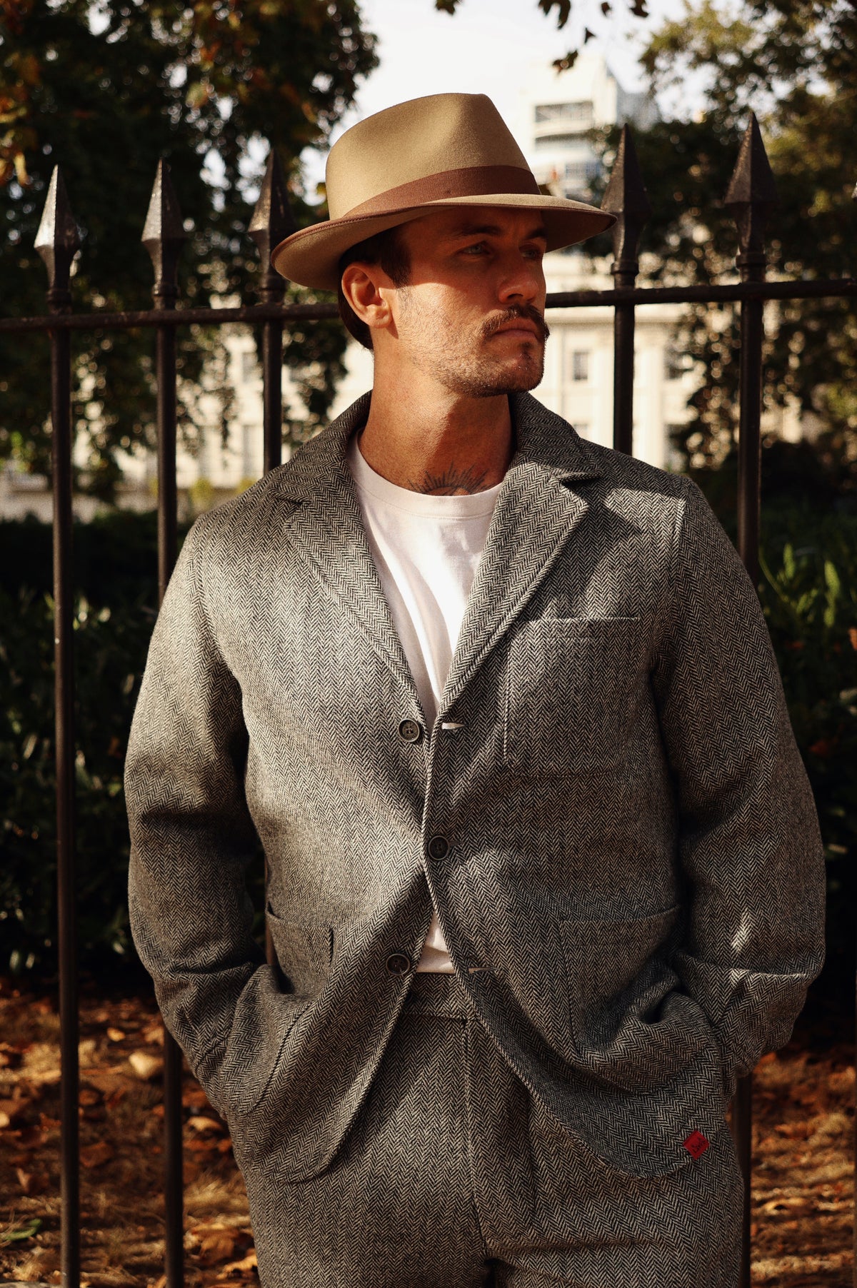 City Trilby in Fine Cashmere Felt