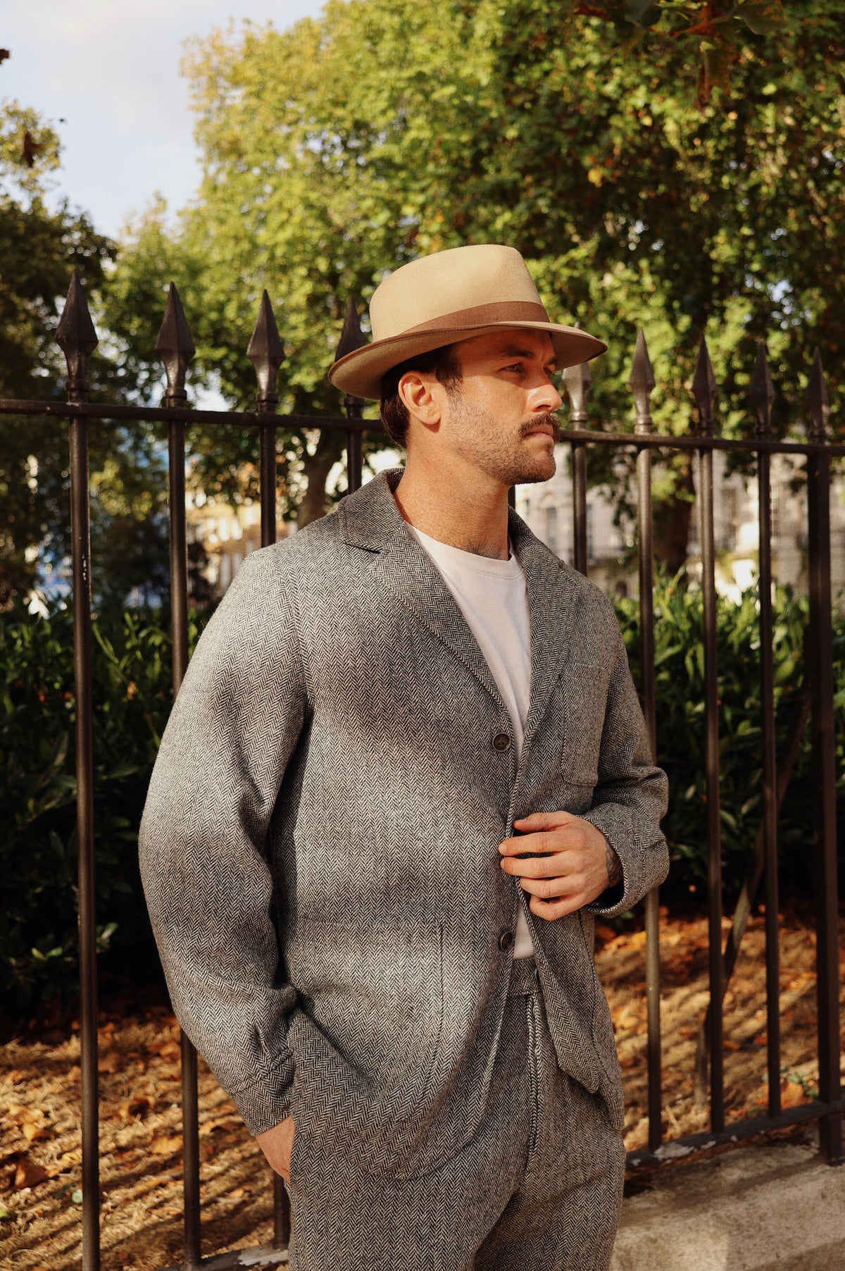 City Trilby in Fine Cashmere Felt