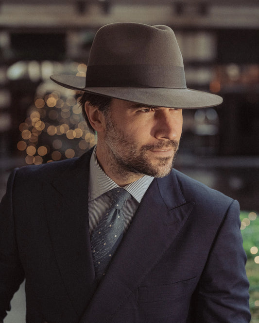Manhattan Fedora Furfelt Structured Fit