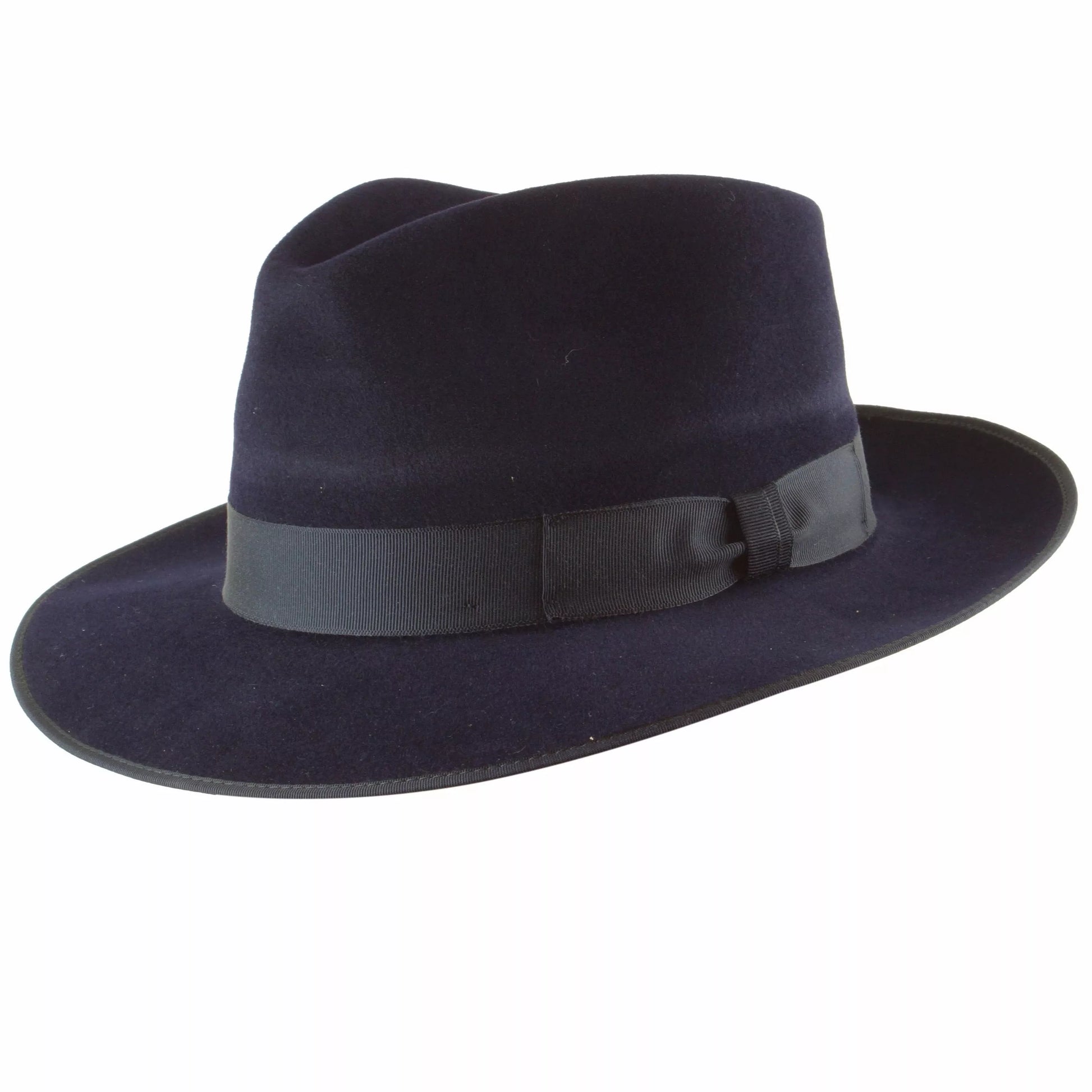 Alfred trilby hat navy