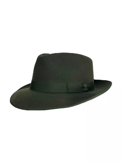 Alfred Cashmere Suede Trilby Hat
