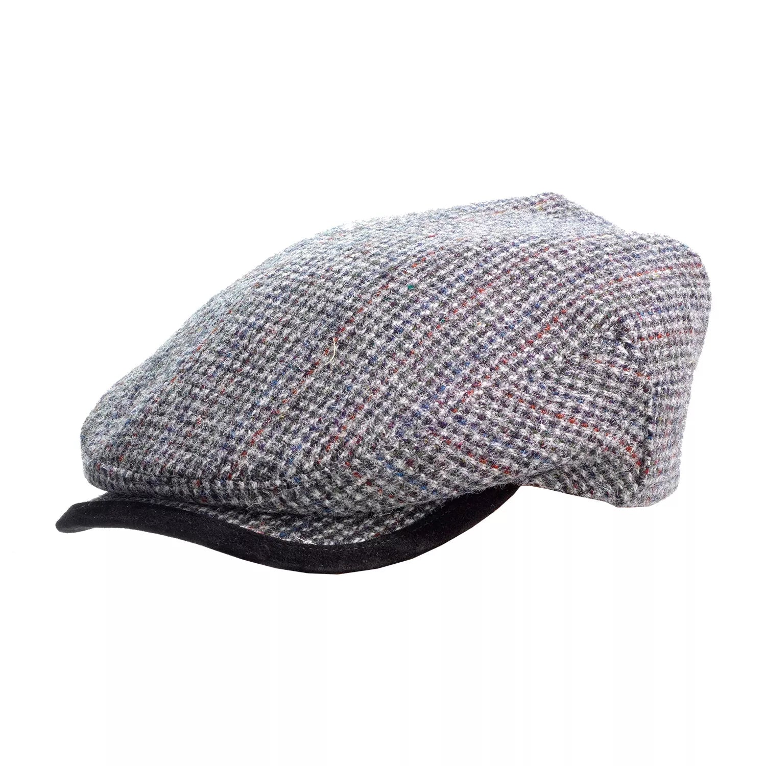 Timeless Style With The Speckled Harris Tweed Sicilian Flat Cap | Laird ...