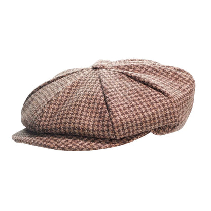 Tweed 'Big Boy' Bakerboy Cap