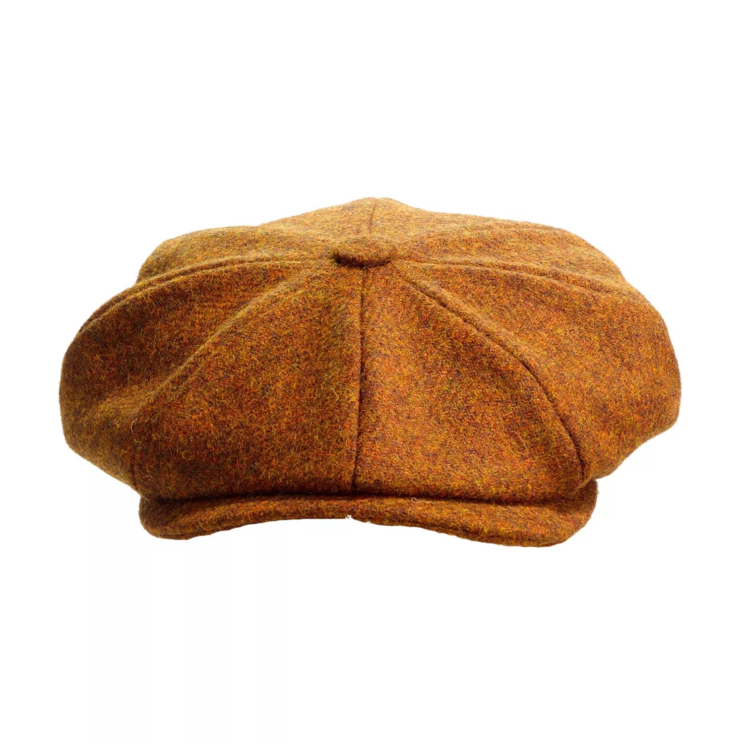 Orange newsboy cap sales