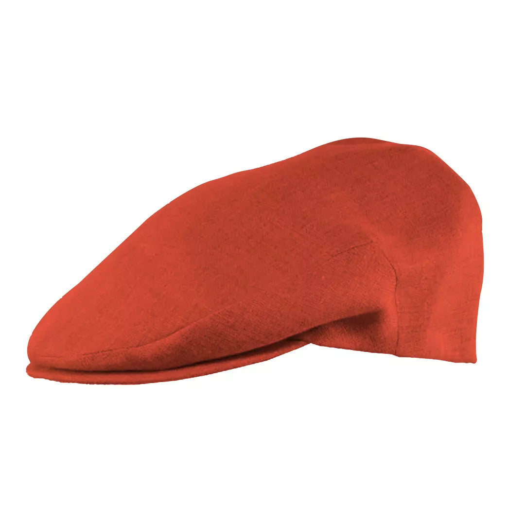 Embrace Casual Style With The Linen Flat Cap From Laird Hatters