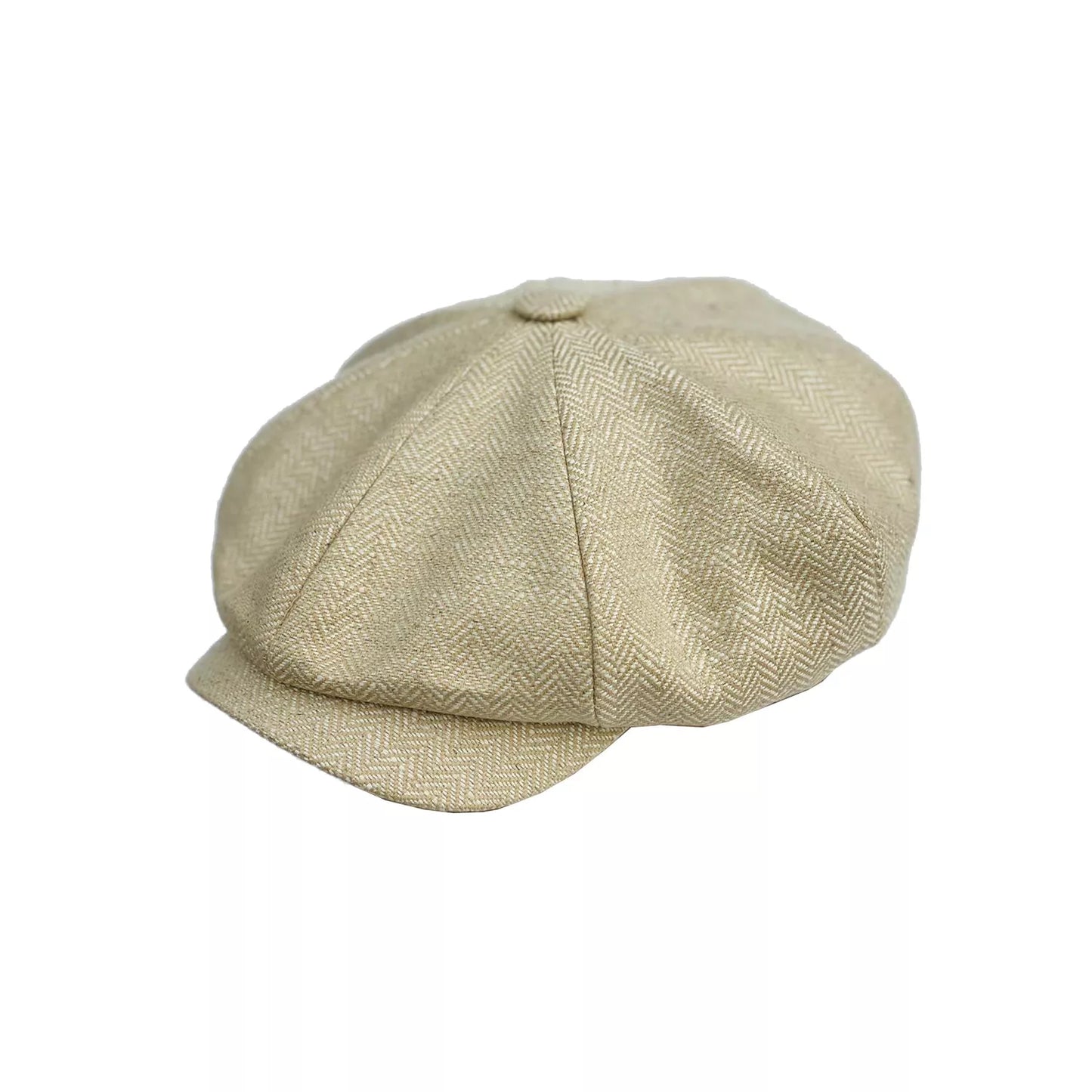 Cotton/Linen Bakerboy Cap
